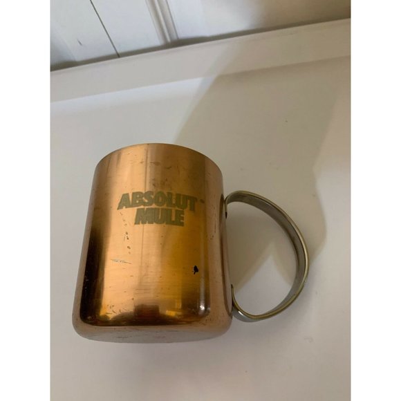 Absolut Mule‎ Tin Cup Stainless Copper - Picture 2 of 8